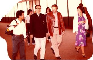 Harry Mitchell meets with Shojiro Ozu at Sky Harbor Airport #1