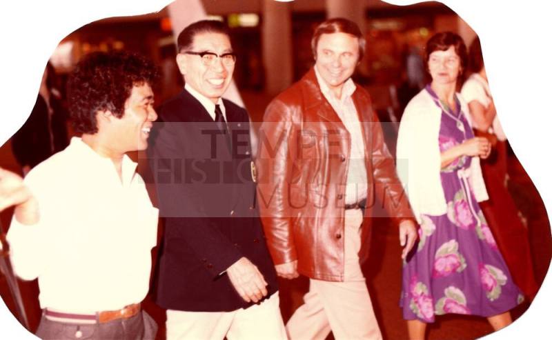 Harry Mitchell meets with Shojiro Ozu at Sky Harbor Airport #2