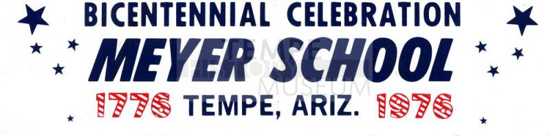 Meyer School Bicentennial Celebration Sticker