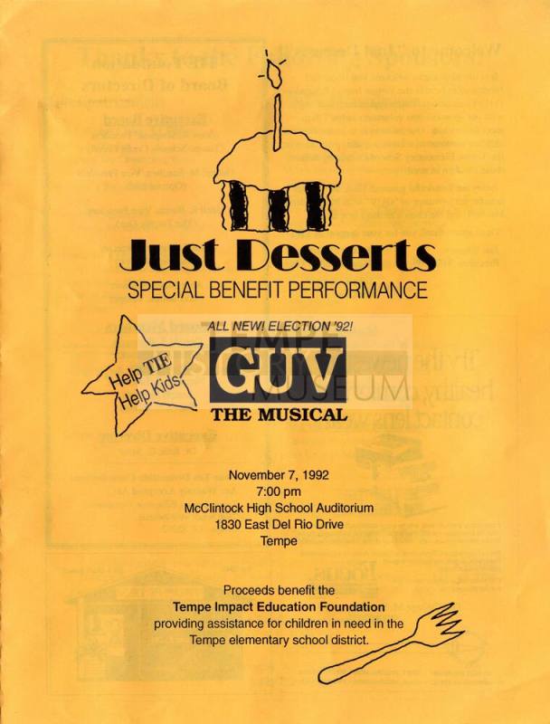 "Just Desserts" Tempe Special Benefits Program