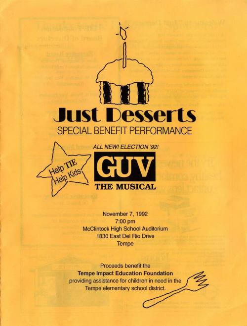 "Just Desserts" Tempe Special Benefits Program