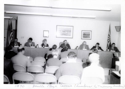 City Council Chambers in Danelle Plaza - Temporary Quarters #2