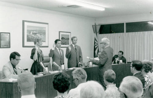 Tempe Council and Mayor Swear-In Ceremony at Danelle Plaza #2