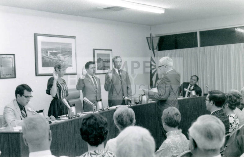 Tempe Council and Mayor Swear-In Ceremony at Danelle Plaza #3