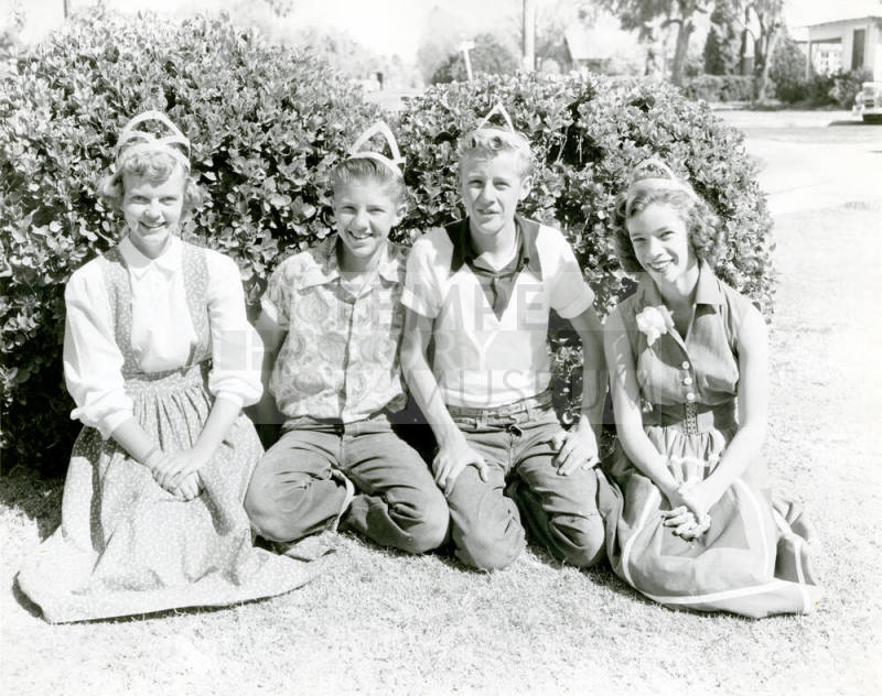 Tempe Grammar School Eighth Grade King and Queen and Attendants