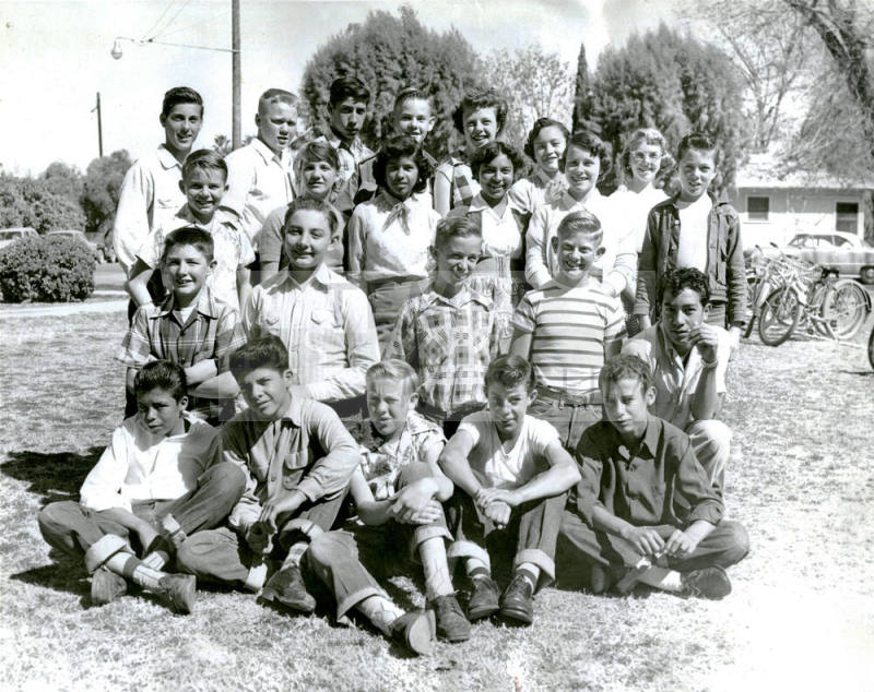 Eighth Grade Pupils who have been at Tempe Grammar School all eight years
