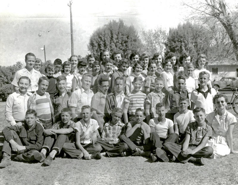 Tempe Grammar School Eighth Grade Class Play Casts