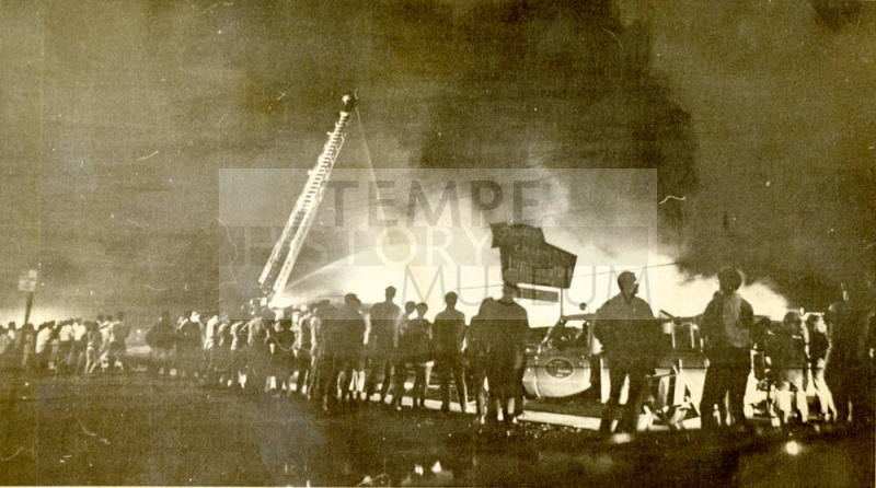 Tempe Fire Department Payless Chashway Lumber Co. Fire