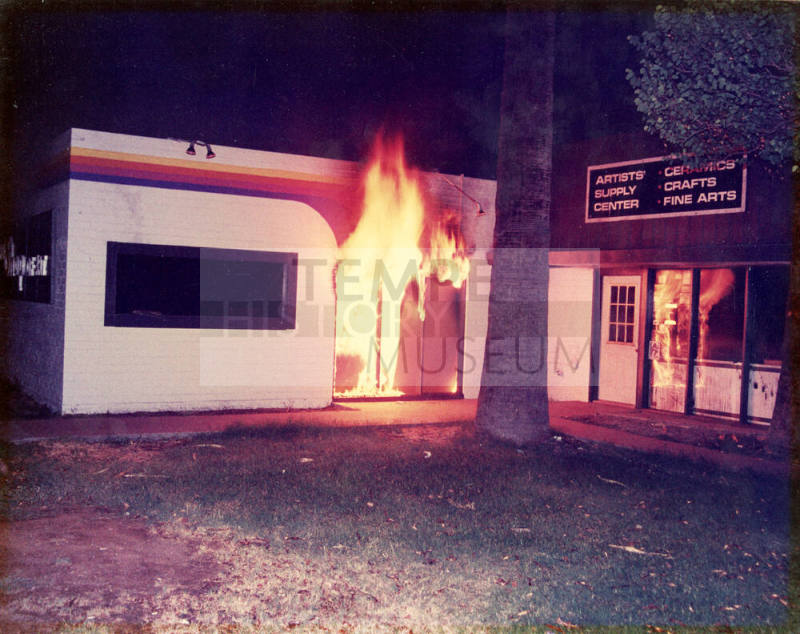 Tempe Fire Department Artists' Supply Center Fire