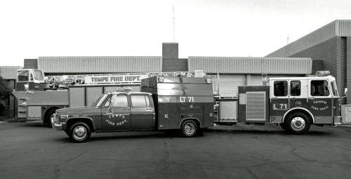 Tempe Fire Department Fire Trucks