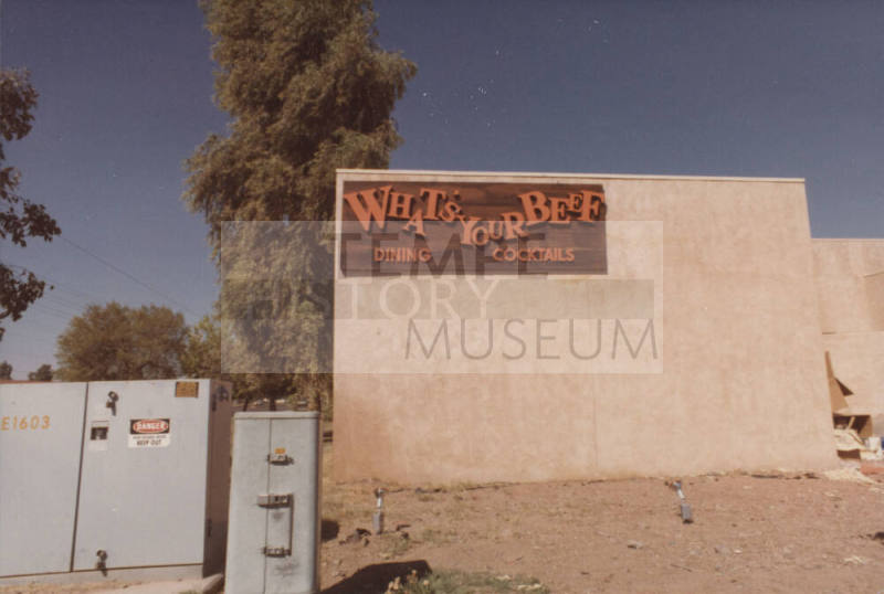 What's Your Beef - 2152 East Broadway Road, Tempe, Arizona