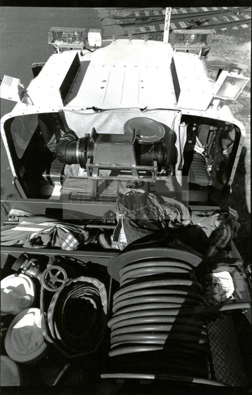 Tempe Fire Department Equipment on Truck
