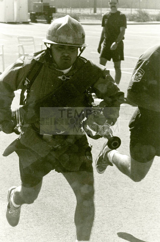 Tempe Fire Department Firemen Running