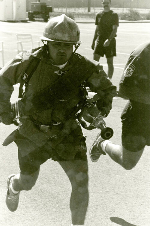 Tempe Fire Department Firemen Running