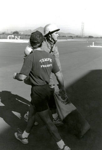 Tempe Fire Department Firemen Training