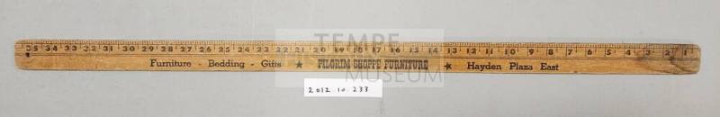 Pilgrim Shoppe Furniture Ruler