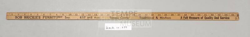 Bob Brickie's Furniture Ruler