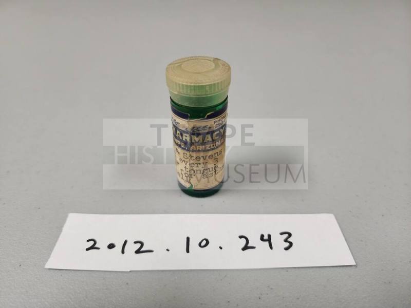 Laird Pharmacy Medicine Bottle for Mrs. Mitchell (prescribed by Dr. Stevens)