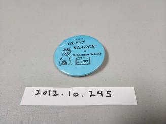 Holdeman School "Guest Reader" Book Week Button