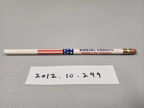Barbara Sherman Campaign Pencil for Tempe City Council
