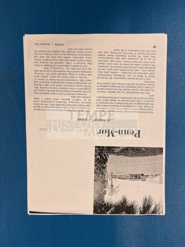 Penn-Mor Print-out Article
