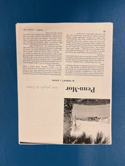 Penn-Mor Print-out Article