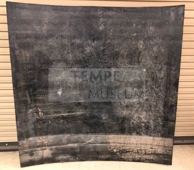 Piece of rubber from west Town Lake dam