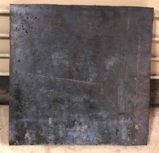 Piece of rubber from west Town Lake dam