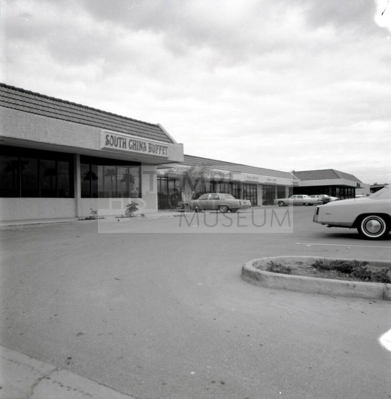 Jerry's Restaurant and South China Buffet Shopping Center, N. Scottsdale Rd., Tempe