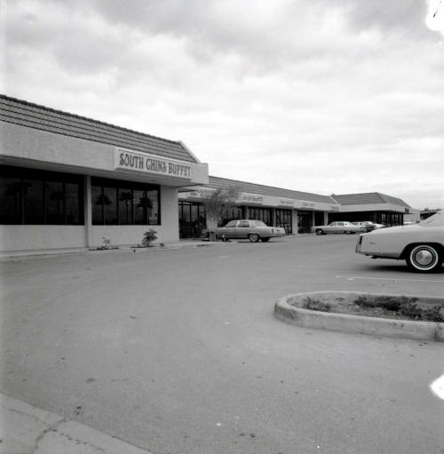 Jerry's Restaurant and South China Buffet Shopping Center, N. Scottsdale Rd., Tempe