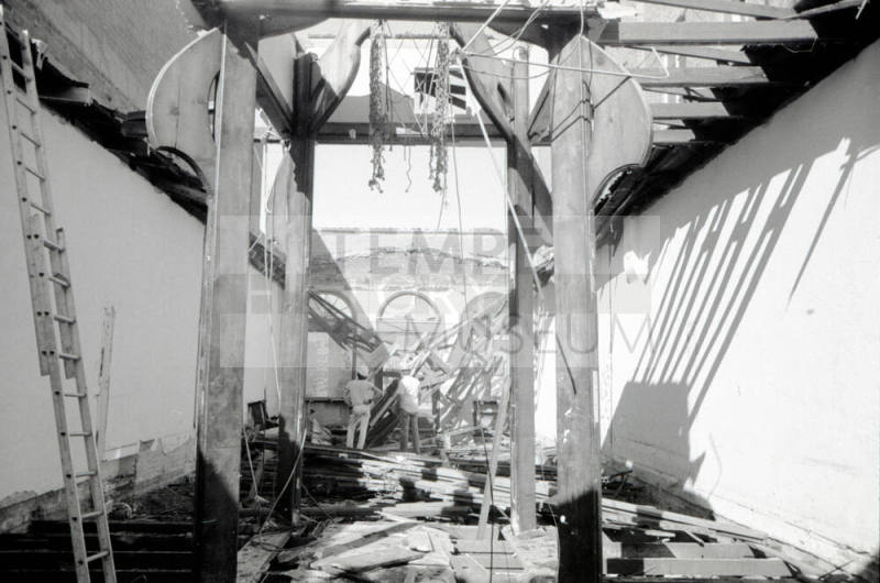 Golden Temple Restaurant Construction in the Vienna Bakery Building, 415 S.Mill Ave., Tempe