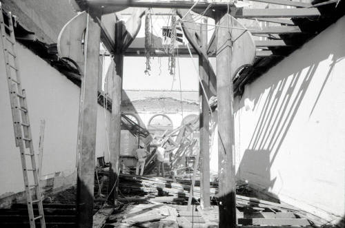 Golden Temple Restaurant Construction in the Vienna Bakery Building, 415 S.Mill Ave., Tempe