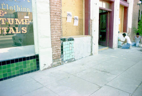 Golden Temple Restaurant Construction in the Vienna Bakery Building, 415 S.Mill Ave., Tempe