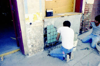 Golden Temple Restaurant Construction in the Vienna Bakery Building, 415 S.Mill Ave., Tempe