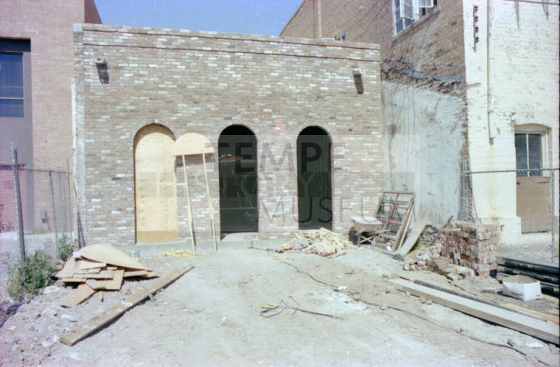 Golden Temple Restaurant Construction in the Vienna Bakery Building, 415 S.Mill Ave., Tempe
