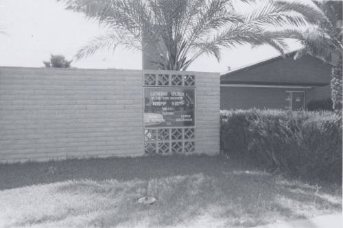 Lutheran Church of the Good Shepard - 1490 South McCallister Street, Tempe, Ariz