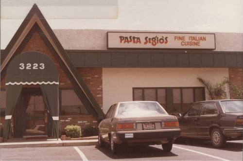 Pasta Segio's - 3223 South McClintock Drive, Tempe, Arizona