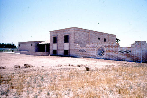Unifinished Brick Building