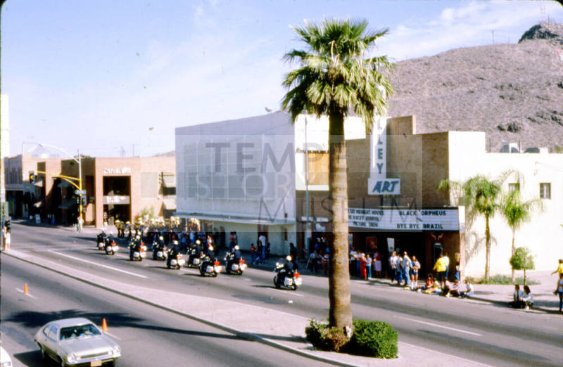 Valley Art Movie Theater and Mill Avenue Parade