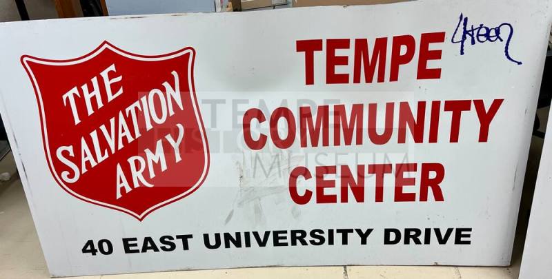 Salvation Army Tempe Community Center Signs