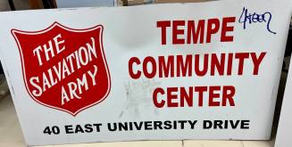 Salvation Army Tempe Community Center Signs