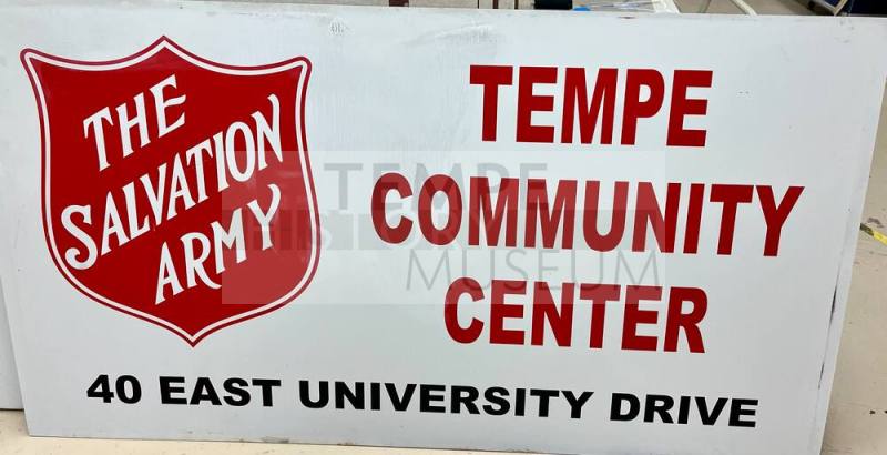 Salvation Army Tempe Community Center Signs