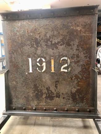 Piece of the Tempe Union Pacific (Southern Pacific) Railroad Bridge
