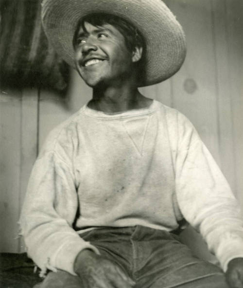 Smiling Cotton Farmer