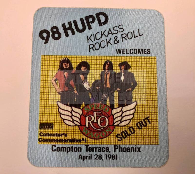 Backstage Pass, REO Speedwagon, Compton Terrace