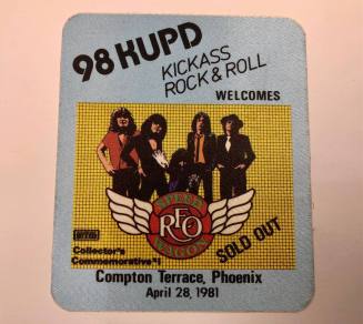 Backstage Pass, REO Speedwagon, Compton Terrace