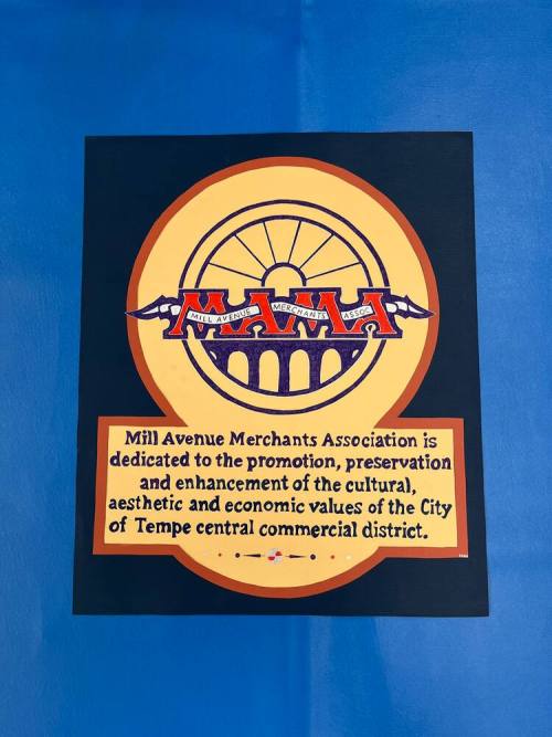 Mill Avenue Merchants Association Poster