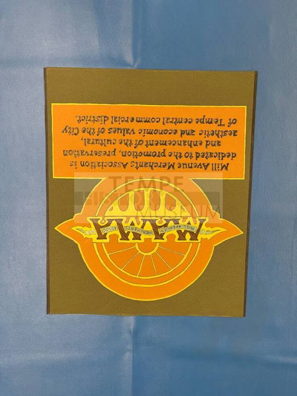 Mill Avenue Merchants Association Poster