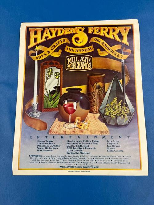 Hayden's Ferry Arts and Crafts Poster