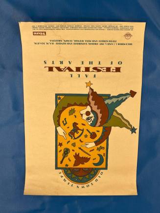 1989 Old Town Tempe Fall Festival of the Arts Poster